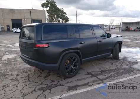 2025 Rivian R1S Ascend Tri Motor Max Pack/Premium Tri Motor Max Pack z USA, uszkodzony, nr VIN 7PDSGCBP3SN058151